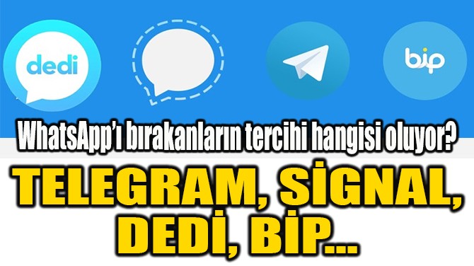 TELEGRAM, SGNAL, DED, BP
