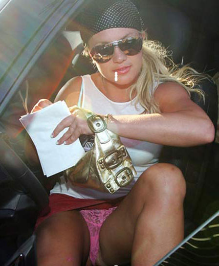 Britney paris upskirt