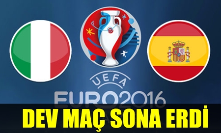 EURO 2016'DA BYK OK!.. CNEYT AKIR'IN YNETT MATA, TALYA FAVOR OLARAK GSTERLEN SPANYA'YI ELED!..