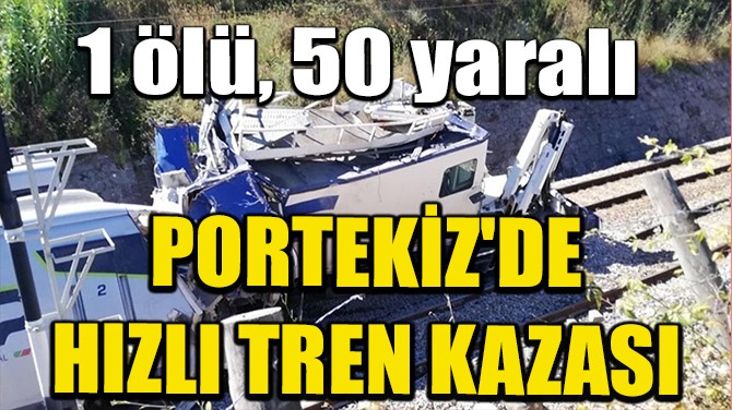 PORTEKZ'DE HIZLI TREN KAZASI: 1 L, 50 YARALI!