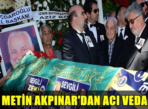 METİN AKPINAR 'O BENİM YARIMDI' DEDİĞİ ZEKİ ALASYA'YA BÖYLE VEDA ETTİ!..