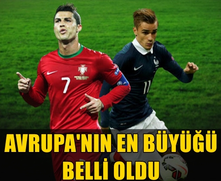 EURO 2016'NIN DEV FİNALİNDE GÜLEN TARAF PORTEKİZ OLDU!..