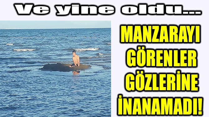 MANZARAYI GRENLER GZLERNE NANAMADI! 