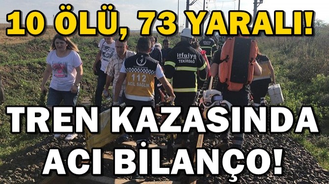 TREN KAZASI HAKKINDA FLAŞ GELİŞME! 
