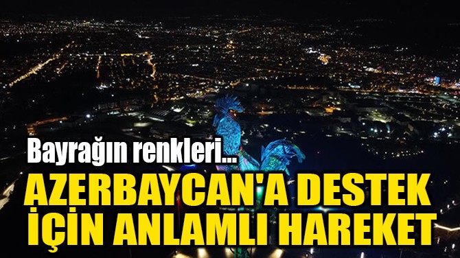 AZERBAYCAN'A DESTEK  İÇİN ANLAMLI HAREKET
