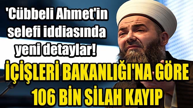 'CÜBBELİ AHMET'İN SELEFİ İDDİASINDA YENİ DETAYLAR! 