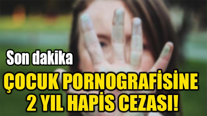 OCUK PORNOGRAFSNE  2 YIL HAPS CEZASI! 