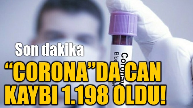 CORONADA CAN KAYBI 1.198 OLDU!