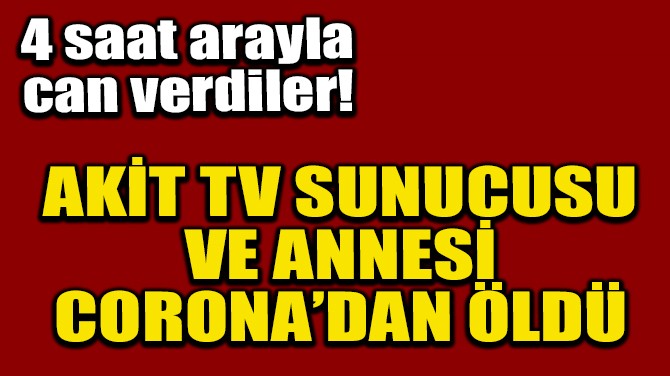 AKT TV SUNUCUSU VE ANNES CORONADAN LD