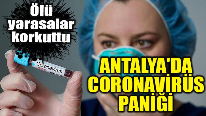 ANTALYA'DA CORONAVRS PAN