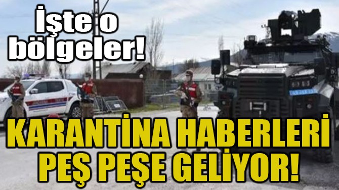KARANTNA HABERLER PE PEE GELYOR!