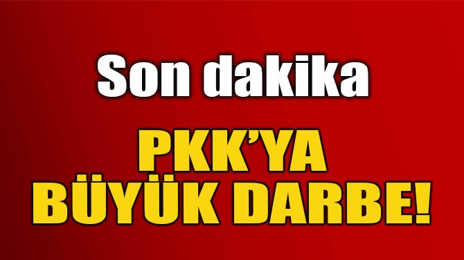 PKK'NIN SZDE IRAK/ZAP ALANI SORUMLUSU ETKSZ HALE GETRLD