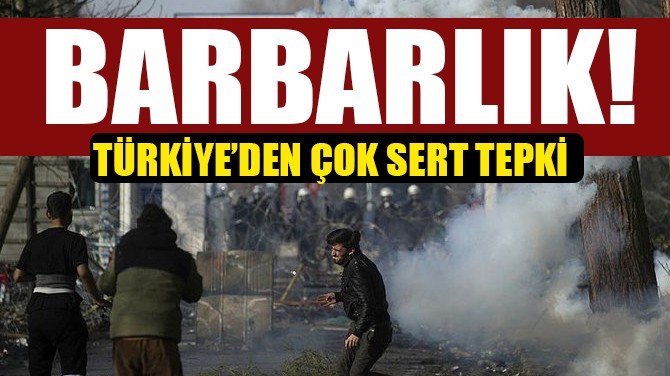 TRKYE'DEN YUNANSTAN'A OK SERT TEPK: BARBARLIK!