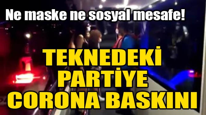 TEKNEDEK PARTYE CORONA BASKINI