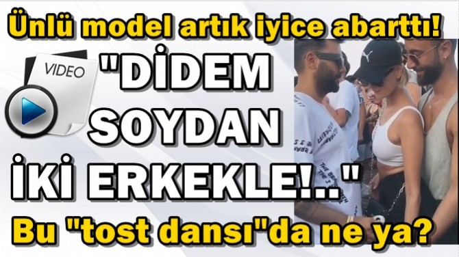 NL MODEL YCE ABARTTI! "DDEM SOYDAN K ERKEKLE!.."
